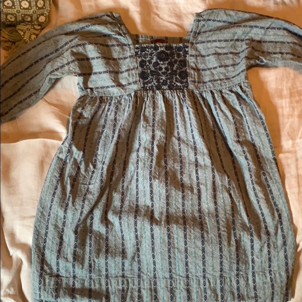 Tea company chambray dress